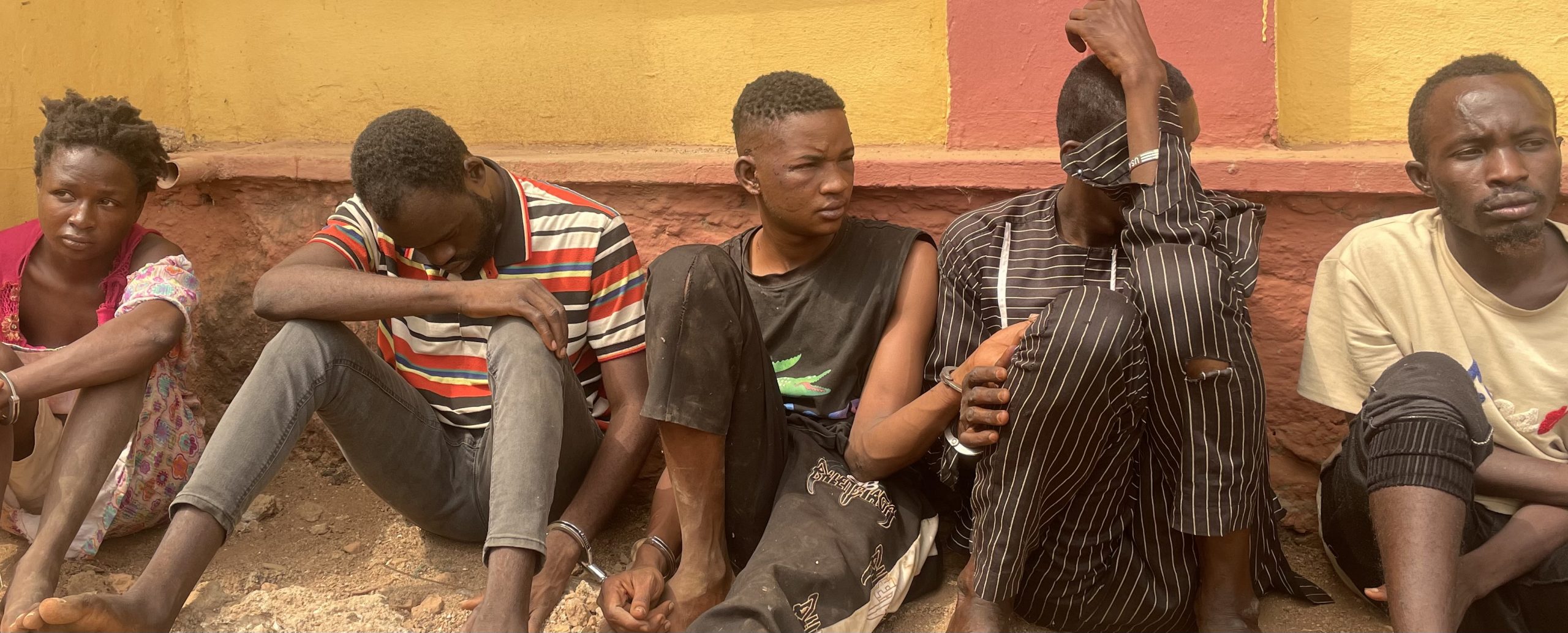 Ogun Police Parade 11 Suspects  for  Kidnapping, ArmyRobbery, Rapists