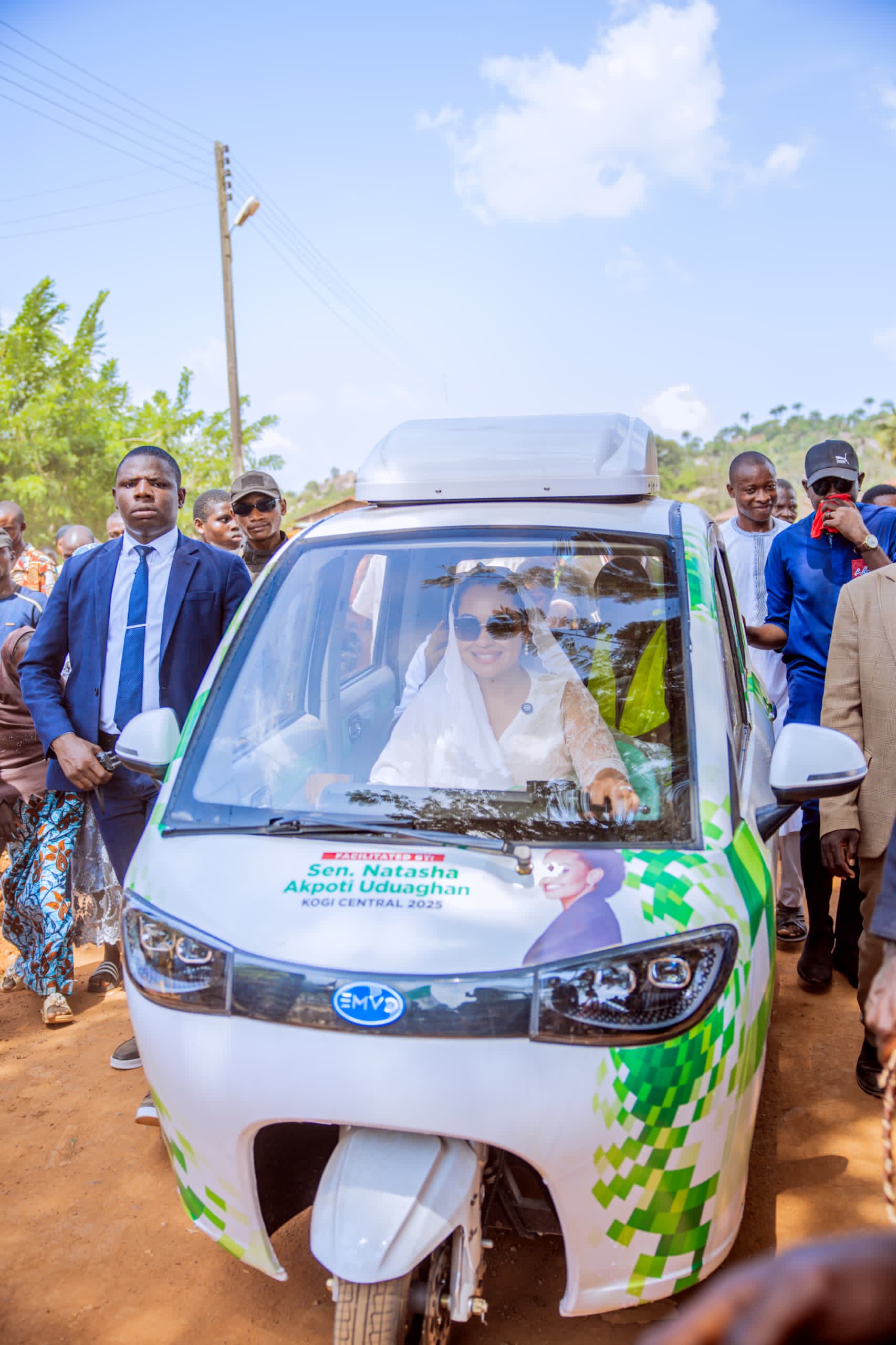 Senator Natasha commissions mega projects with  massive empowerment drive across Kogi Central